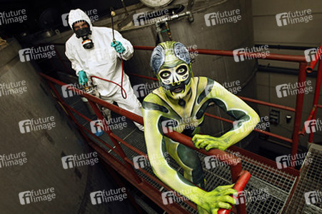 Kammerjäger / Exterminator Bodypainting