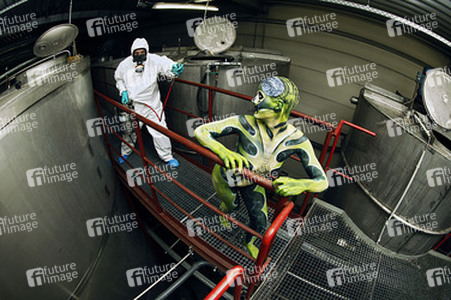 Kammerjäger / Exterminator Bodypainting