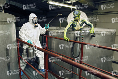 Kammerjäger / Exterminator Bodypainting