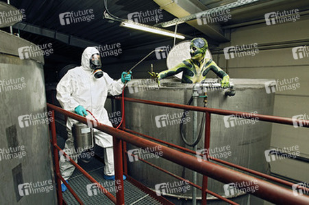 Kammerjäger / Exterminator Bodypainting