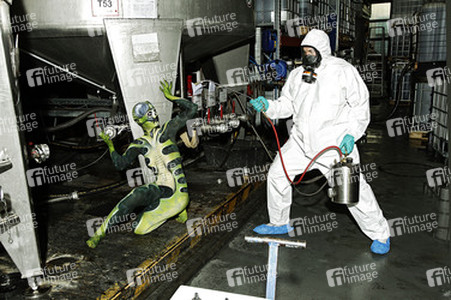 Kammerjäger / Exterminator Bodypainting