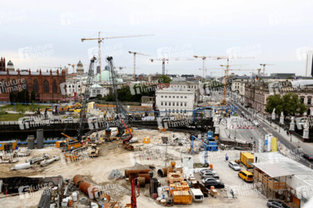 Stadtschloss Baustelle, Berlin