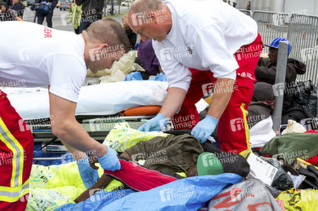 Hungerstreik am Alexanderplatz, Berlin