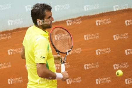 Tennis Mutua Madrid Open Match Marin Cilic vs. Ernests Gulbis, Madrid