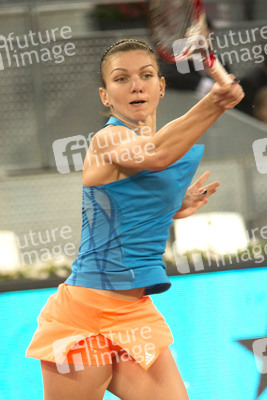 Tennis Mutua Madrid Open Match Simona Halep vs. Sabine Lisicki, Madrid