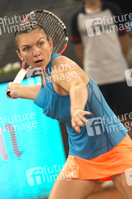 Tennis Mutua Madrid Open Match Simona Halep vs. Sabine Lisicki, Madrid