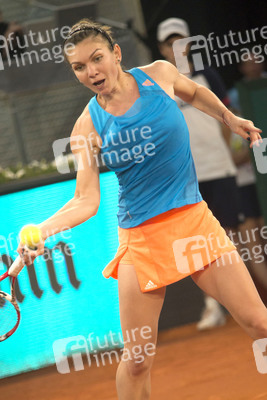 Tennis Mutua Madrid Open Match Simona Halep vs. Sabine Lisicki, Madrid