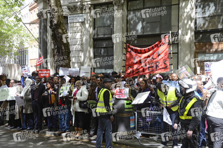 Protest gegen die Entführung von über 200 nigerianischen Mädchen, London