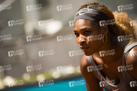 Tennis Mutua Madrid Open Match Carla Suarez Navarro vs. Serena Williams, Madrid