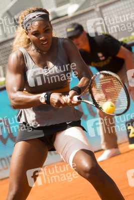 Tennis Mutua Madrid Open Match Carla Suarez Navarro vs. Serena Williams, Madrid