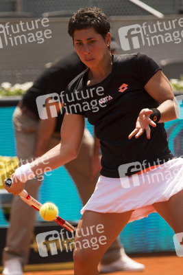 Tennis Mutua Madrid Open Match Carla Suarez Navarro vs. Serena Williams, Madrid