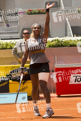 Tennis Mutua Madrid Open Match Carla Suarez Navarro vs. Serena Williams, Madrid