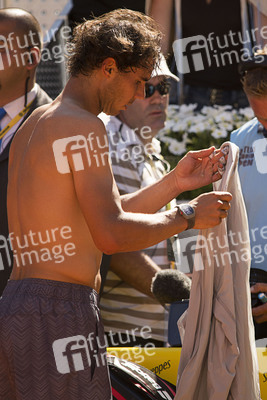 Tennis Mutua Madrid Open Match Tomas Berdych vs. Rafael Nadal, Madrid