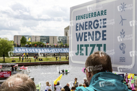 Bootsdemo zur Energiewende, Berlin