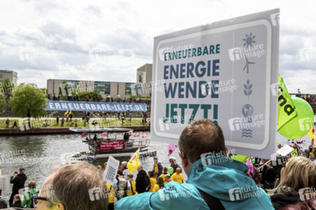 Bootsdemo zur Energiewende, Berlin