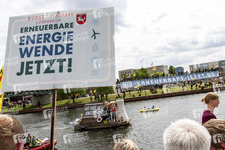 Bootsdemo zur Energiewende, Berlin