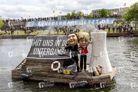 Bootsdemo zur Energiewende, Berlin