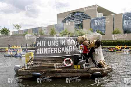 Bootsdemo zur Energiewende, Berlin