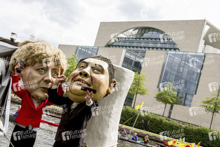 Bootsdemo zur Energiewende, Berlin