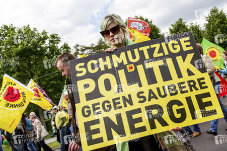 Demo zur Energiewende, Berlin