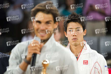 Tennis Mutua Madrid Open Match Rafael Nadal vs. Kei Nishikori, Madrid