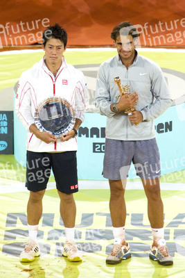 Tennis Mutua Madrid Open Match Rafael Nadal vs. Kei Nishikori, Madrid
