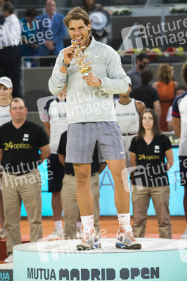 Tennis Mutua Madrid Open Match Rafael Nadal vs. Kei Nishikori, Madrid