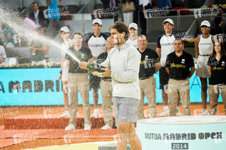 Tennis Mutua Madrid Open Match Rafael Nadal vs. Kei Nishikori, Madrid