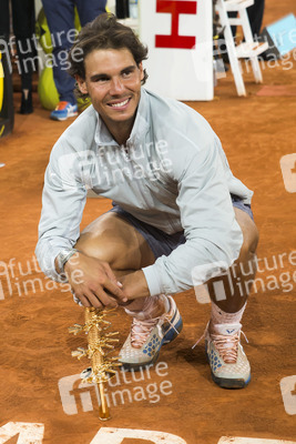 Tennis Mutua Madrid Open Match Rafael Nadal vs. Kei Nishikori, Madrid