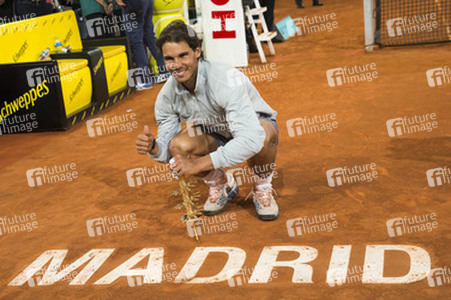 Tennis Mutua Madrid Open Match Rafael Nadal vs. Kei Nishikori, Madrid