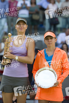 Tennis Mutua Madrid Open Match Simona Halep vs. Maria Sharapova, Madrid