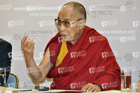 Dalai Lama Pressekonferenz , Frankfurt