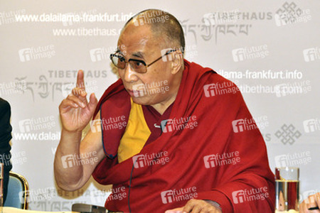 Dalai Lama Pressekonferenz , Frankfurt