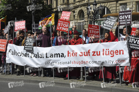 Dalai Lama Gegendemonstration, Frankfurt
