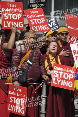 Dalai Lama Gegendemonstration, Frankfurt