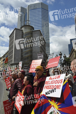 Dalai Lama Gegendemonstration, Frankfurt