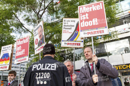 Demo von 'Die Partei', Berlin