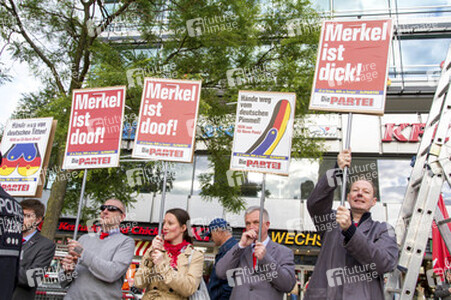 Demo von 'Die Partei', Berlin
