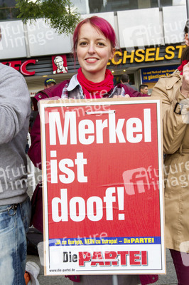 Demo von 'Die Partei', Berlin