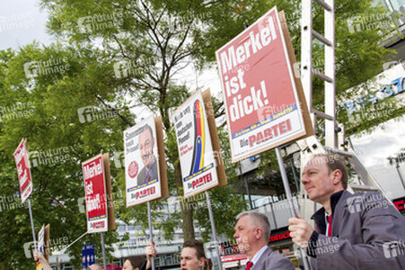 Demo von 'Die Partei', Berlin