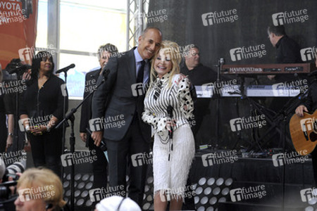 Dolly Parton bei der NBC-Show 'Today', New York