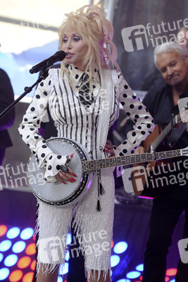 Dolly Parton bei der NBC-Show 'Today', New York