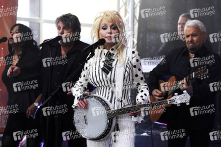 Dolly Parton bei der NBC-Show 'Today', New York