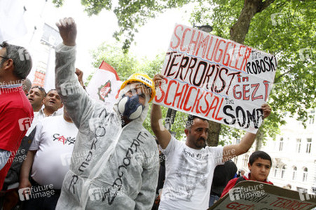 Demonstration gegen Erdogan, Köln