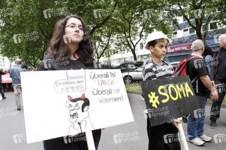 Demonstration gegen Erdogan, Köln