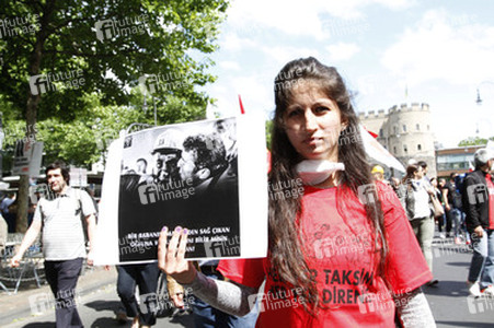 Demonstration gegen Erdogan, Köln