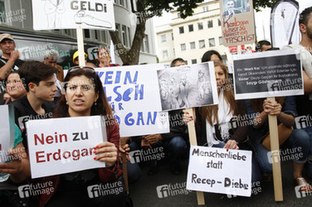 Demonstration gegen Erdogan, Köln