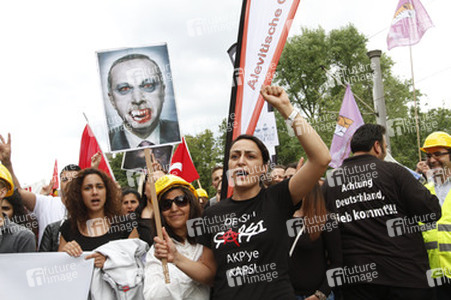 Demonstration gegen Erdogan, Köln