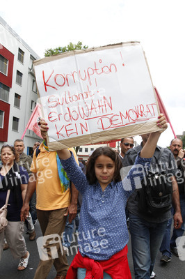 Demonstration gegen Erdogan, Köln