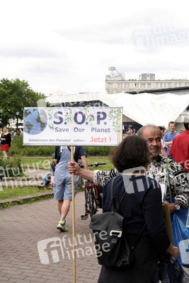 Demonstration gegen Monsanto, TTPI und für Tempelhof